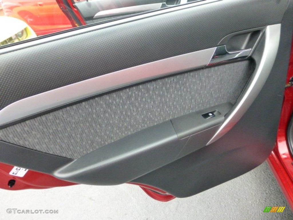 2010 Aveo LT Sedan - Sport Red / Charcoal photo #13