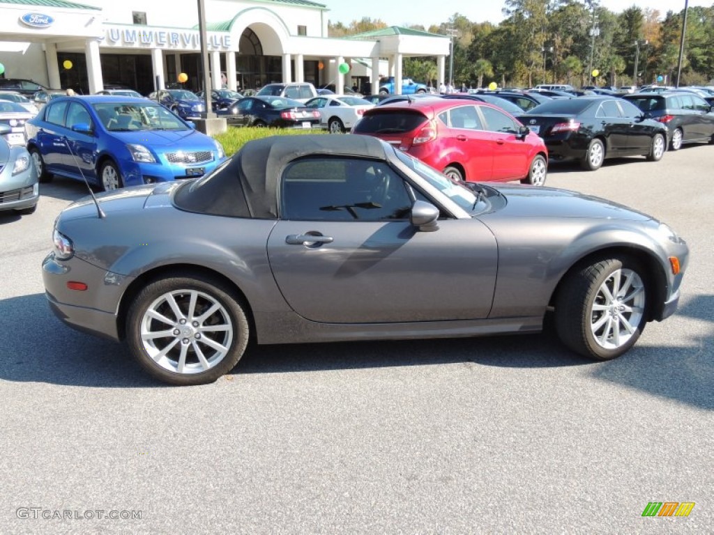 2006 MX-5 Miata Touring Roadster - Galaxy Gray Metallic / Black photo #8