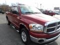 2006 Inferno Red Crystal Pearl Dodge Ram 1500 SLT Quad Cab 4x4  photo #20