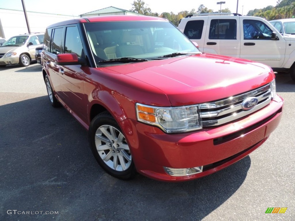 Red Candy Metallic Ford Flex
