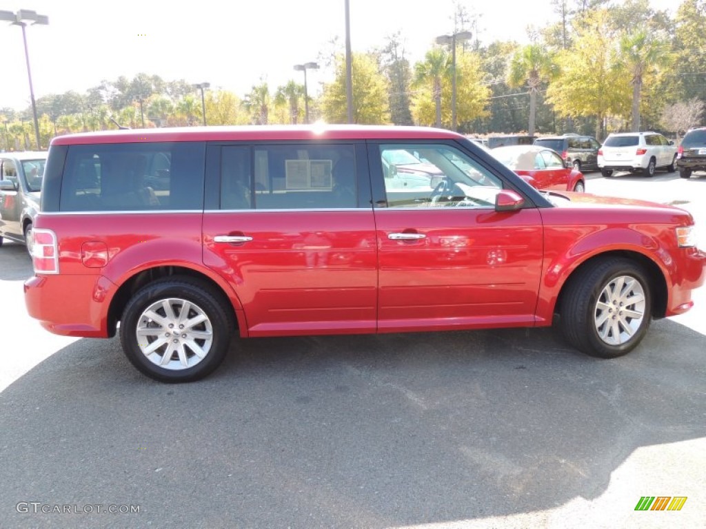 2012 Flex SEL - Red Candy Metallic / Medium Light Stone photo #13