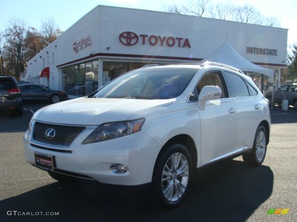 Aurora White Pearl Lexus RX