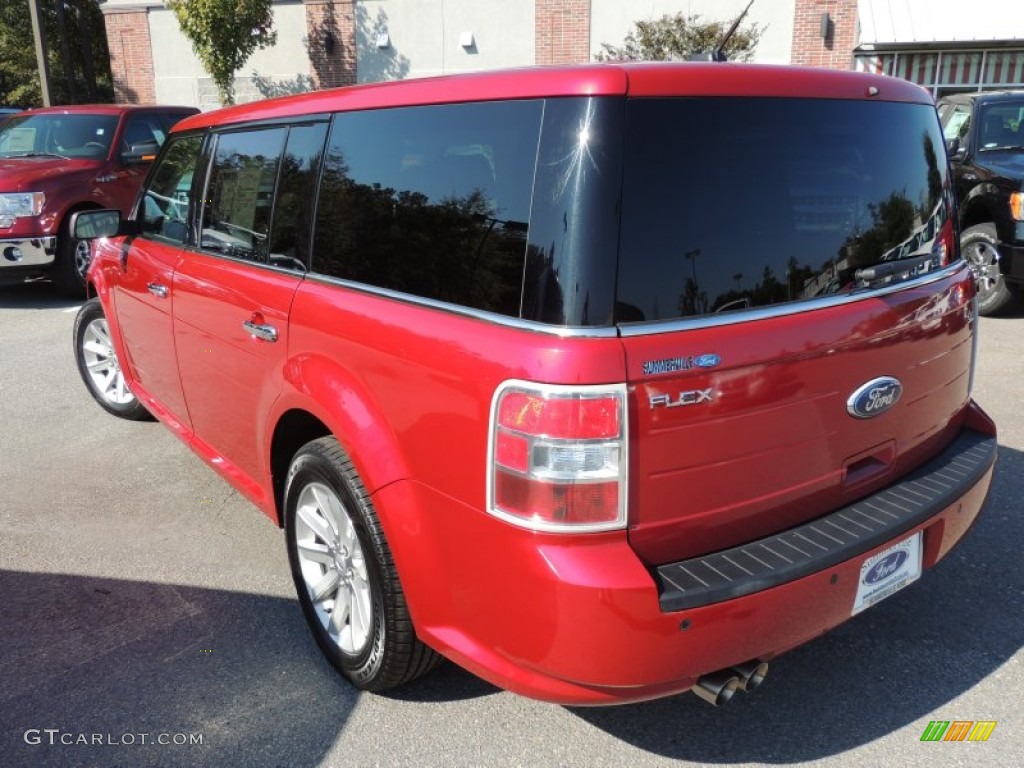 2012 Flex SEL - Red Candy Metallic / Medium Light Stone photo #16