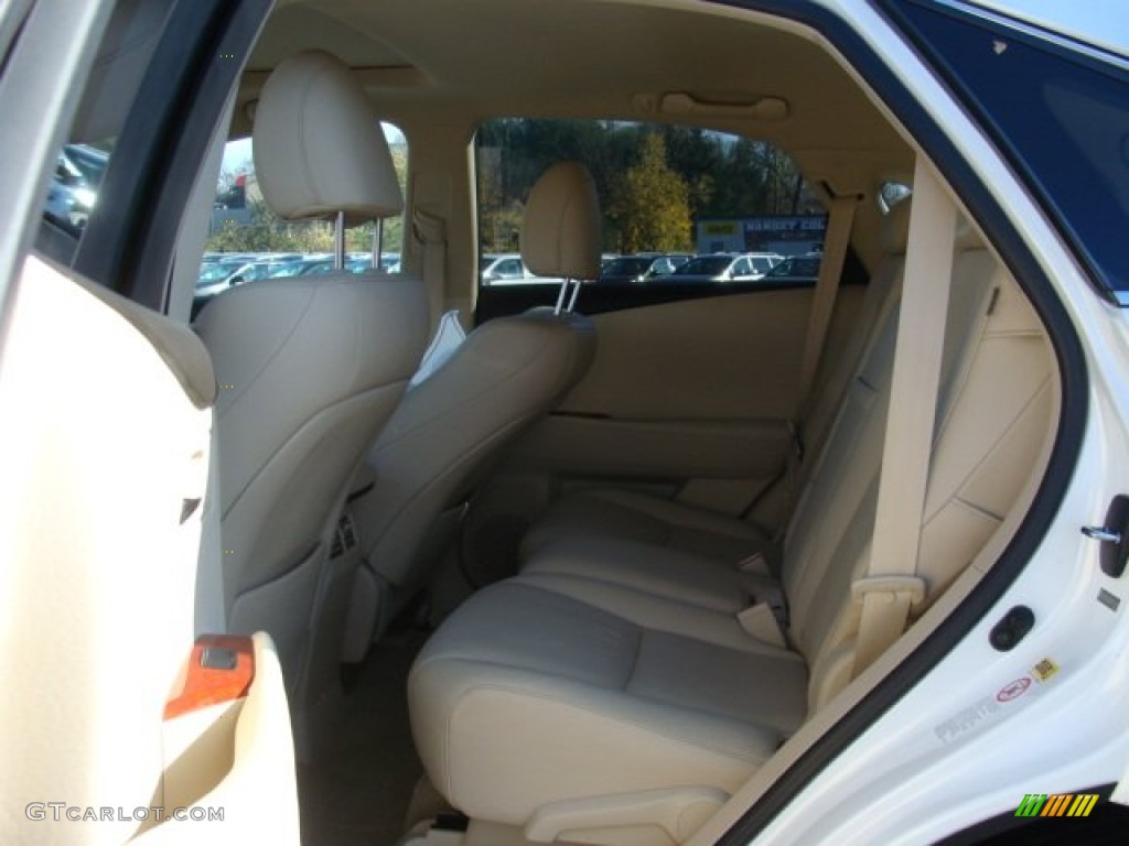 2010 RX 450h AWD Hybrid - Aurora White Pearl / Parchment/Brown Walnut photo #19