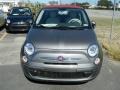 2012 Grigio (Grey) Fiat 500 c cabrio Pop  photo #2