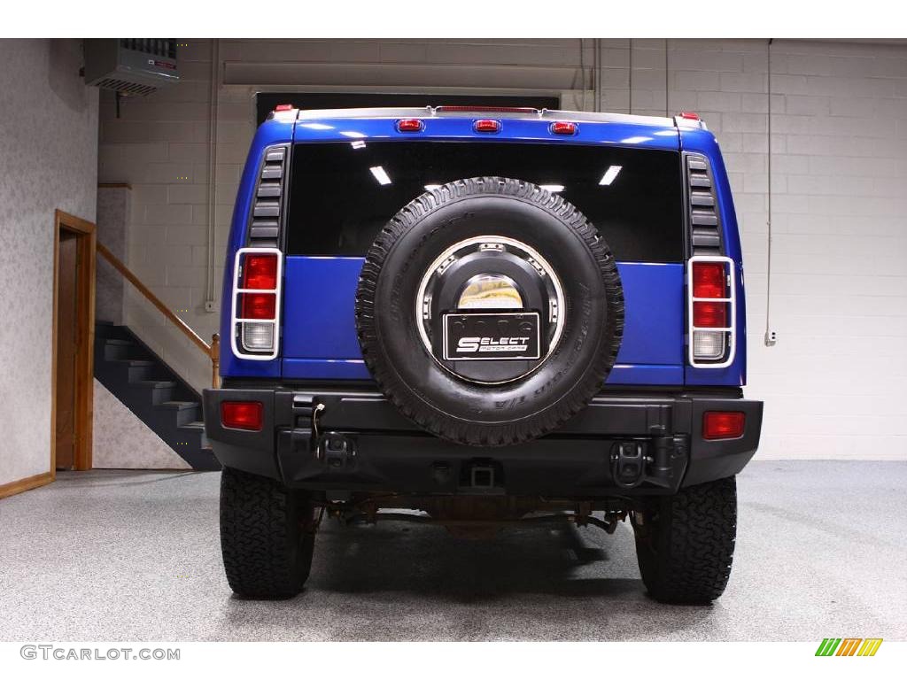 2006 H2 SUV - Pacific Blue / Ebony photo #4
