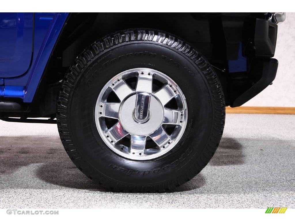 2006 H2 SUV - Pacific Blue / Ebony photo #5