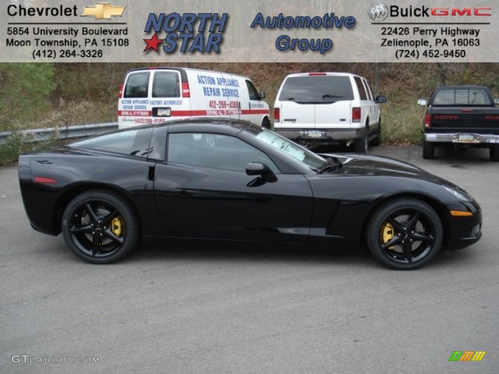2013 Corvette Coupe - Black / Ebony photo #1