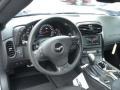 2013 Chevrolet Corvette Ebony Interior Dashboard Photo