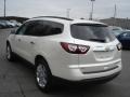 2013 White Diamond Tricoat Chevrolet Traverse LT AWD  photo #6