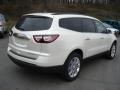 2013 White Diamond Tricoat Chevrolet Traverse LT AWD  photo #8