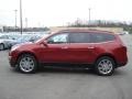 Crystal Red Tintcoat 2013 Chevrolet Traverse LT AWD Exterior