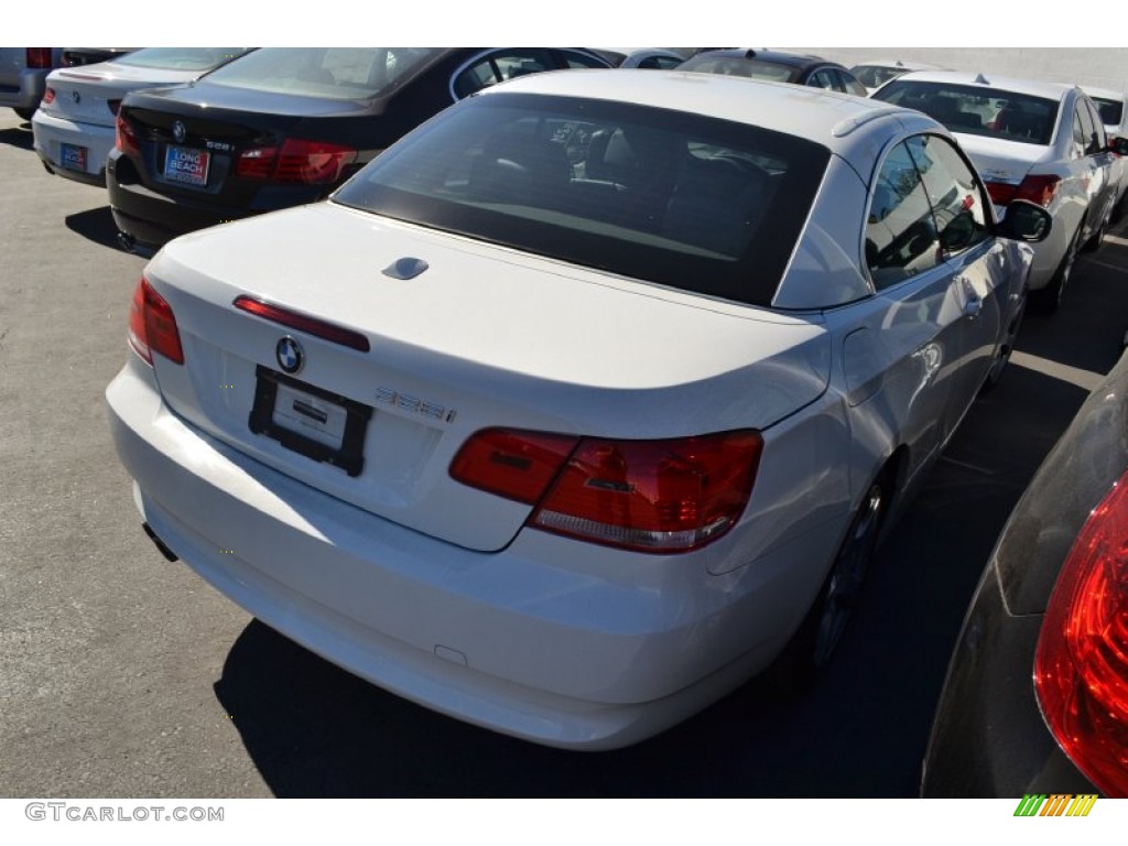 2010 3 Series 328i Convertible - Alpine White / Black photo #3