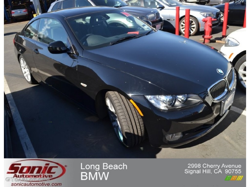 2010 3 Series 328i Coupe - Jet Black / Black photo #1