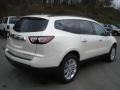 2013 White Diamond Tricoat Chevrolet Traverse LT AWD  photo #8