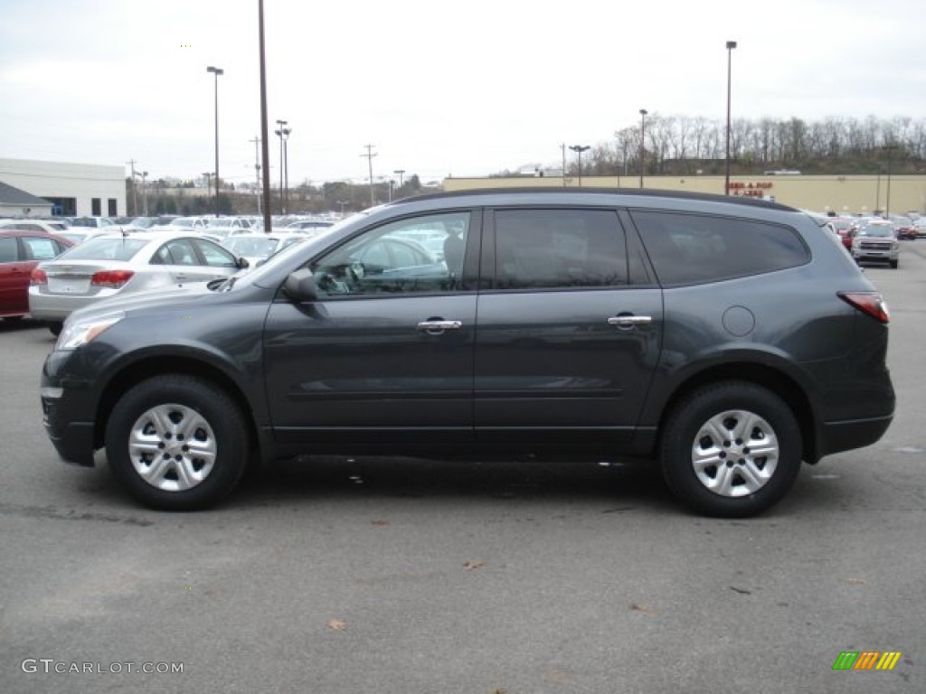 Cyber Gray Metallic 2013 Chevrolet Traverse LS AWD Exterior Photo #73173696