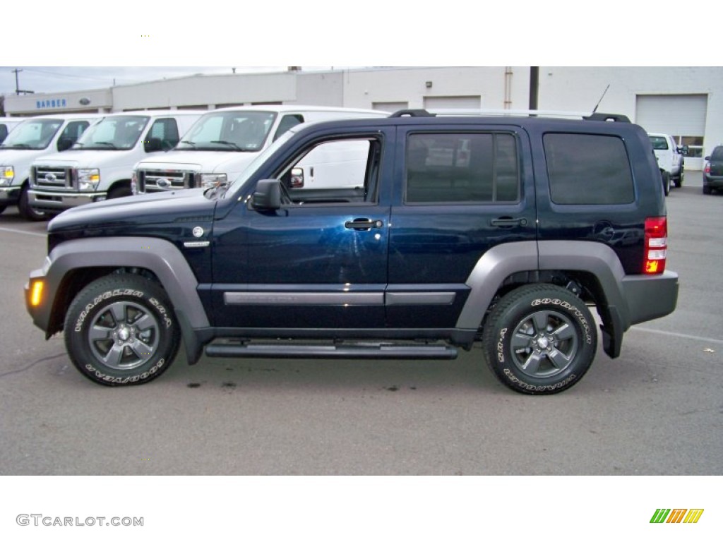 2011 Liberty Renegade 4x4 - Blackberry Pearl / Dark Slate Gray photo #8