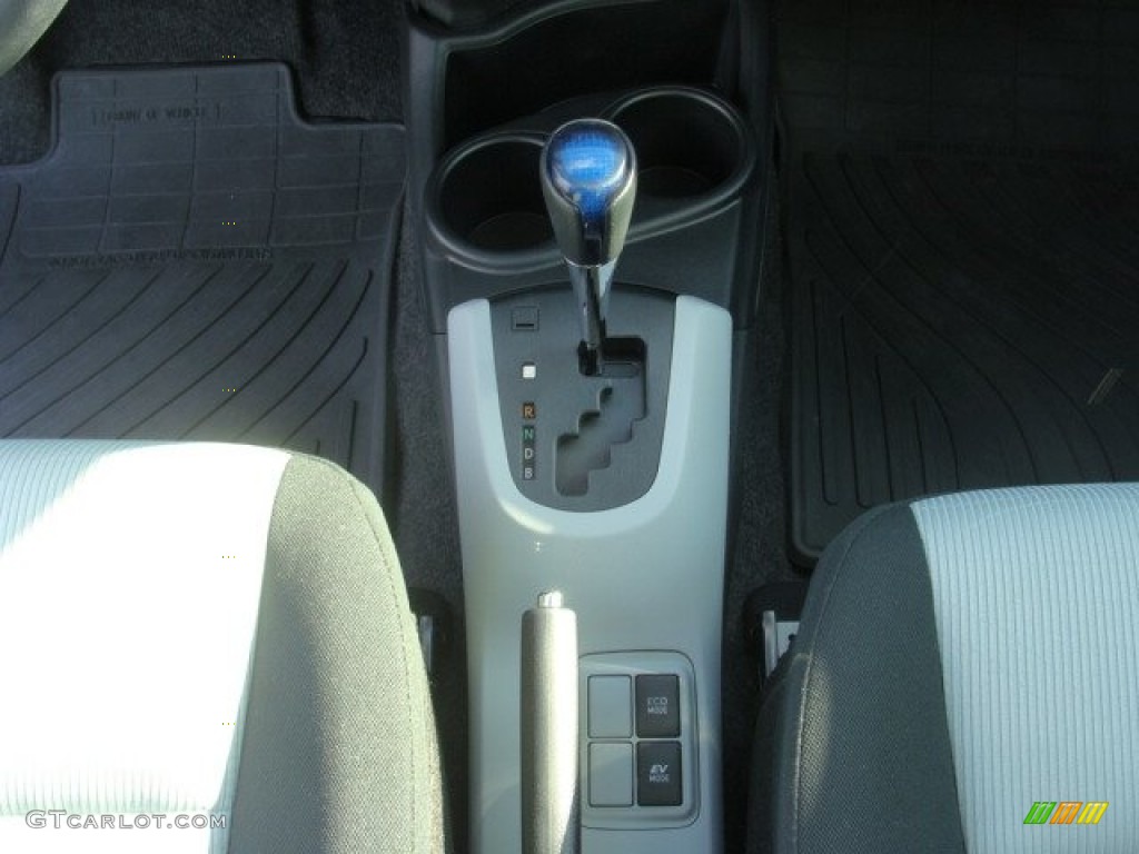2012 Prius c Hybrid Two - Magnetic Gray Metallic / Light Blue Gray/Black photo #12