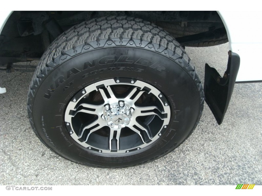 2006 F150 XL SuperCab 4x4 - Oxford White / Medium Flint photo #14