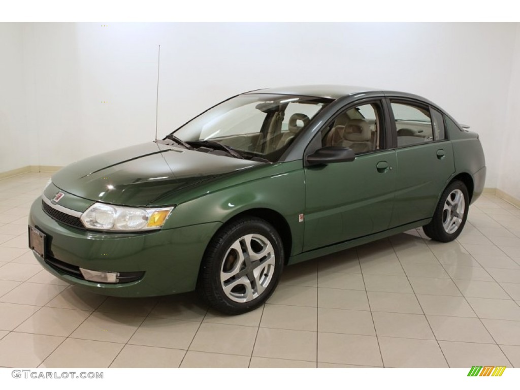 Medium Green 2003 Saturn ION 3 Sedan Exterior Photo #73175412