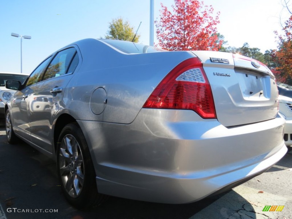 2011 Fusion SEL - Ingot Silver Metallic / Charcoal Black photo #2