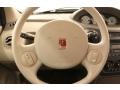 Tan 2003 Saturn ION 3 Sedan Steering Wheel