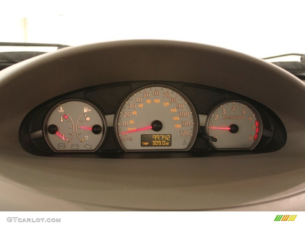 2003 Saturn ION 3 Sedan Gauges Photo #73175529