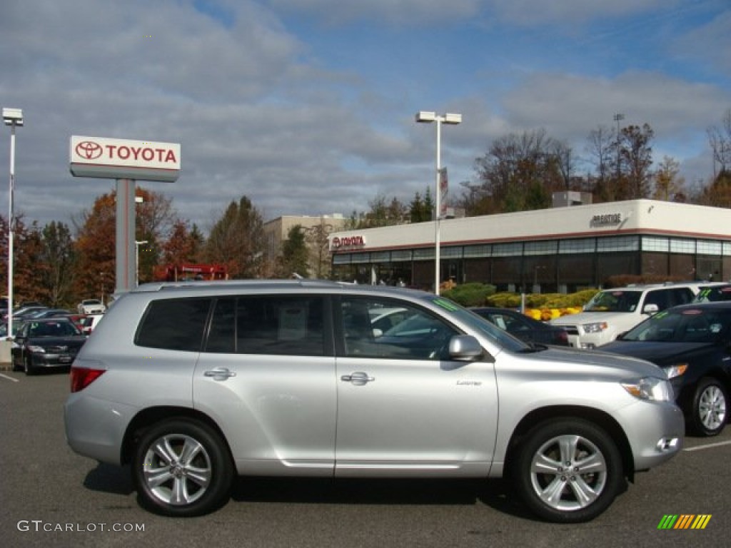 2010 Highlander Limited 4WD - Classic Silver Metallic / Ash photo #1