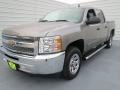 2012 Mocha Steel Metallic Chevrolet Silverado 1500 LS Crew Cab  photo #6