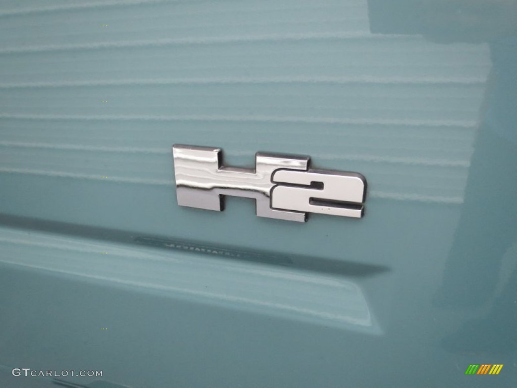 2007 H2 SUV - Glacier Blue Metallic / Ebony Black photo #14