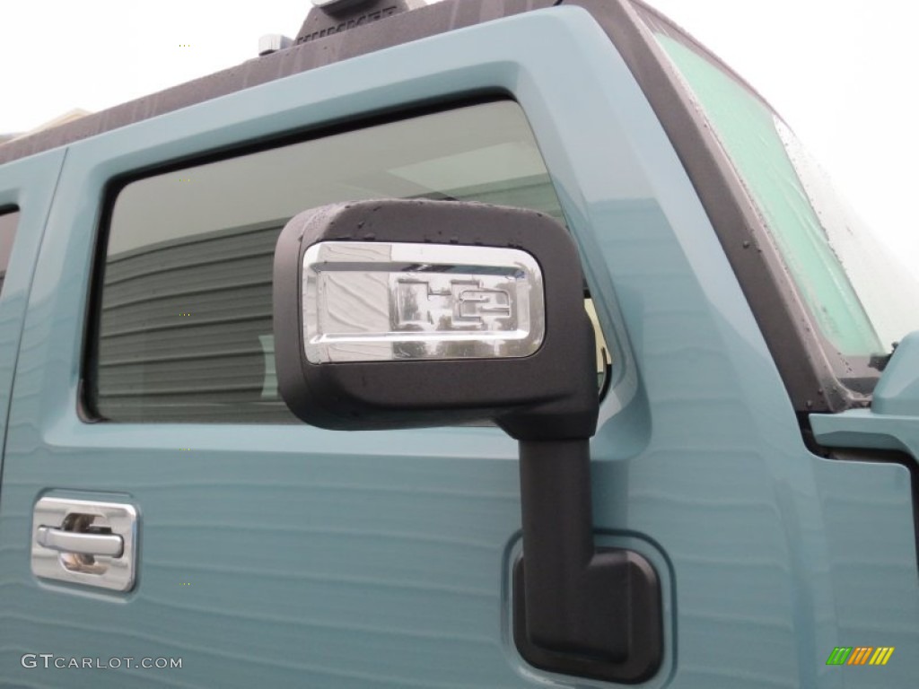 2007 H2 SUV - Glacier Blue Metallic / Ebony Black photo #15