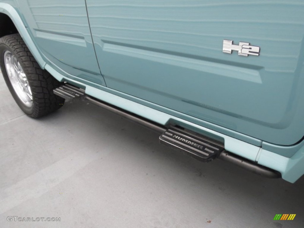 2007 H2 SUV - Glacier Blue Metallic / Ebony Black photo #16