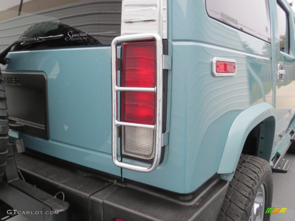 2007 H2 SUV - Glacier Blue Metallic / Ebony Black photo #18