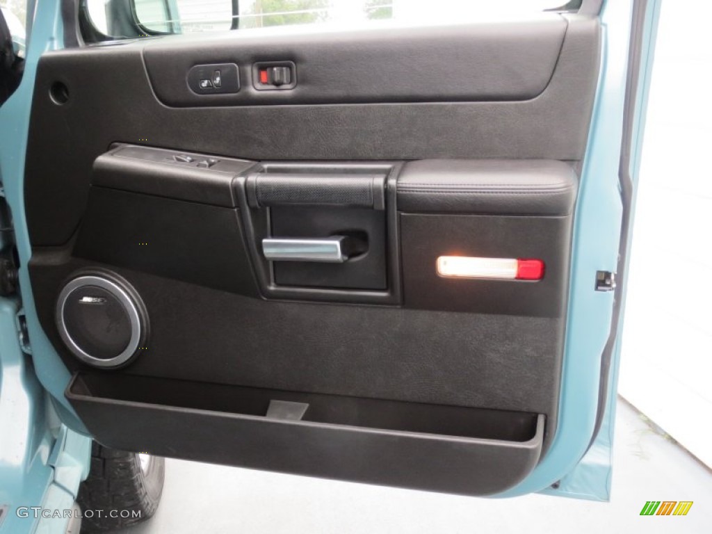 2007 H2 SUV - Glacier Blue Metallic / Ebony Black photo #21