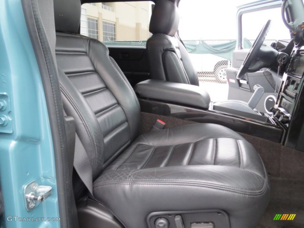 2007 H2 SUV - Glacier Blue Metallic / Ebony Black photo #23