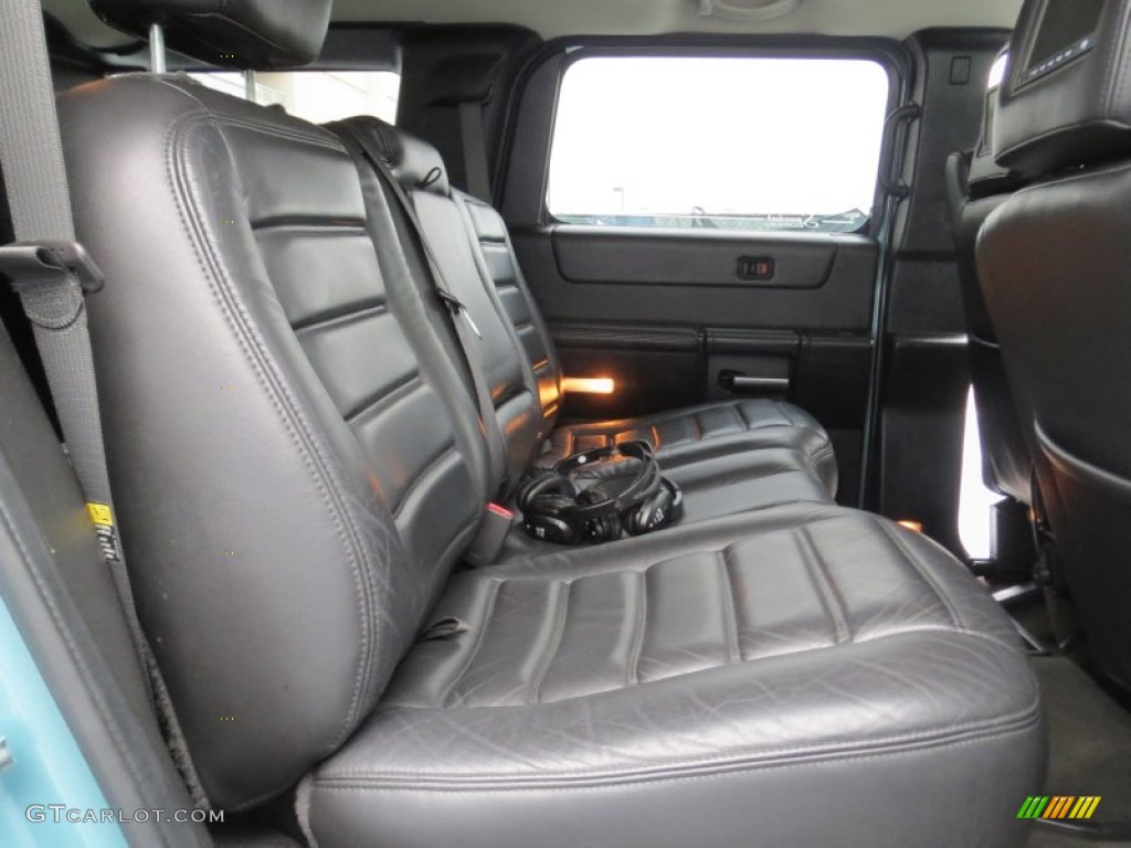 2007 H2 SUV - Glacier Blue Metallic / Ebony Black photo #25