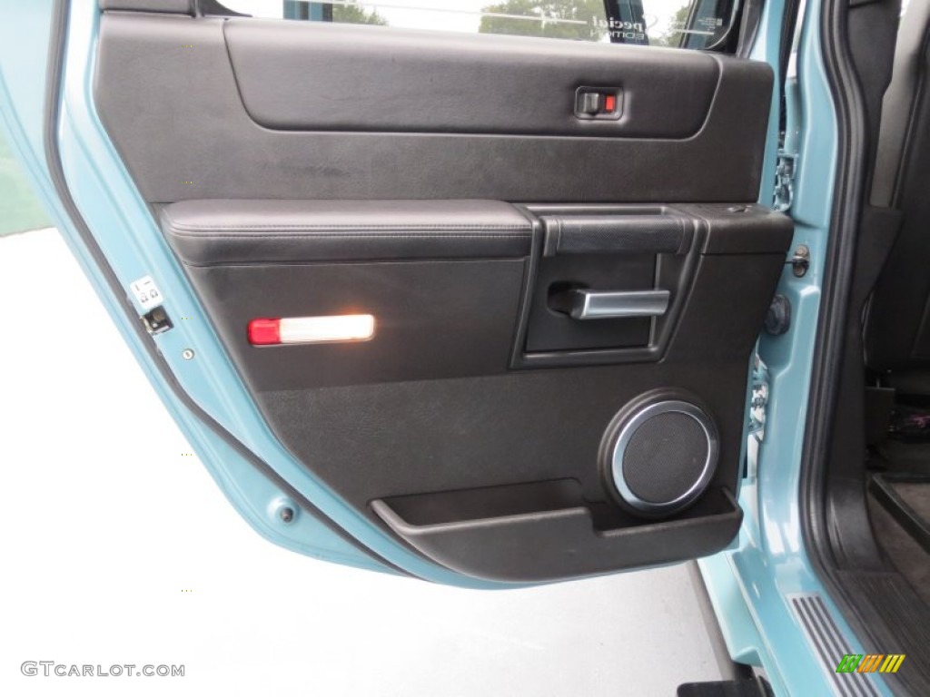 2007 H2 SUV - Glacier Blue Metallic / Ebony Black photo #27