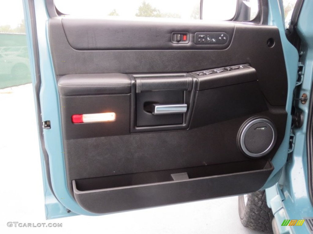 2007 H2 SUV - Glacier Blue Metallic / Ebony Black photo #29