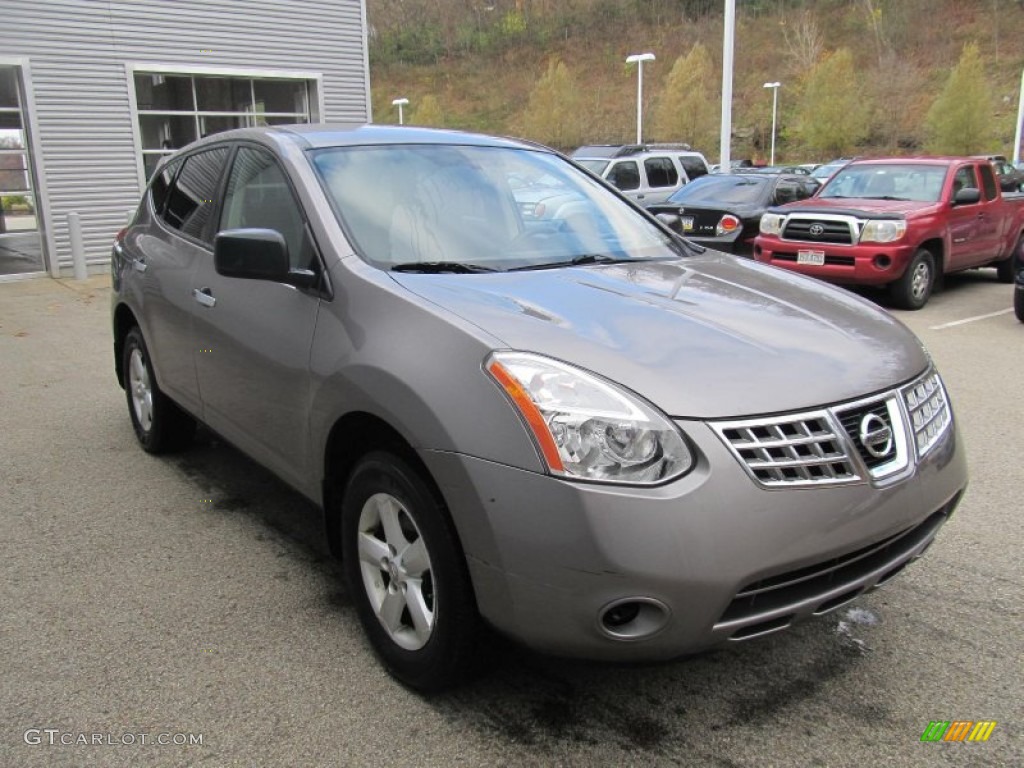 2010 Rogue S AWD 360 Value Package - Gotham Gray / Black photo #5