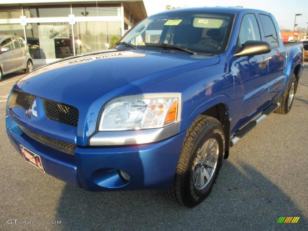 Electric Blue Mitsubishi Raider