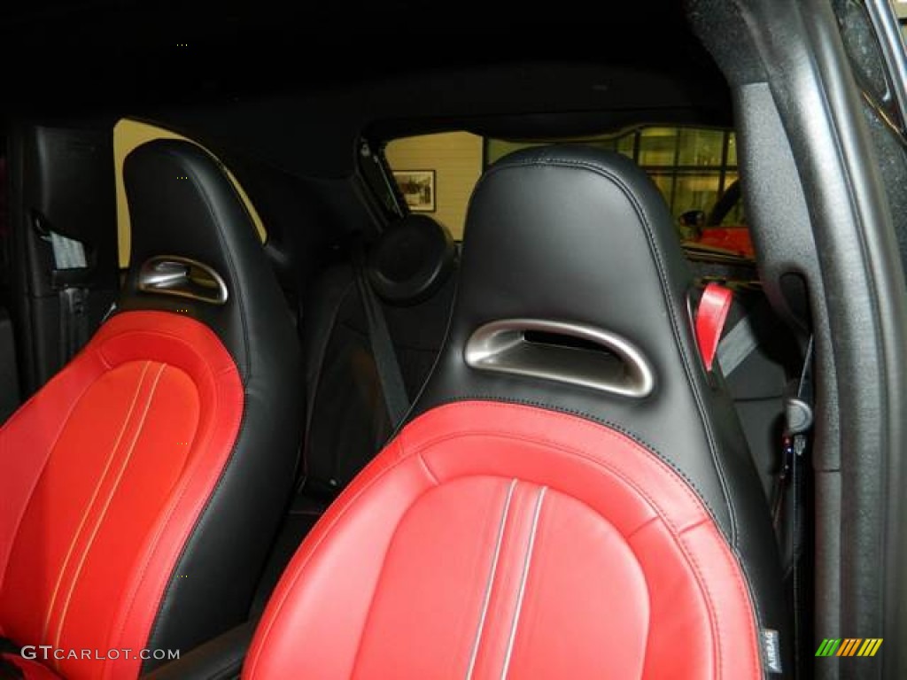 Abarth Nero/Rosso/Nero (Black/Red/Black) Interior 2013 Fiat 500 Abarth Photo #73180914