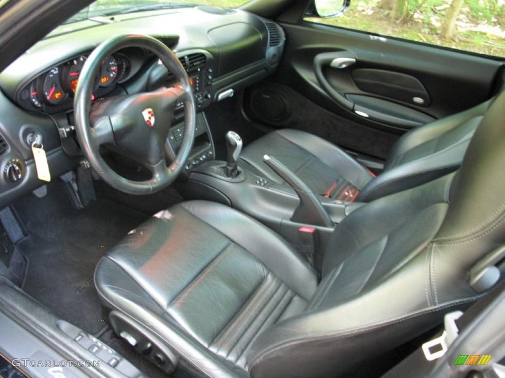 Graphite Grey Interior 2003 Porsche 911 Targa Photo #73181046