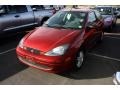 2003 Sangria Red Metallic Ford Focus ZX3 Coupe  photo #4
