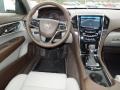 Light Platinum/Brownstone Accents 2013 Cadillac ATS 2.5L Luxury Dashboard