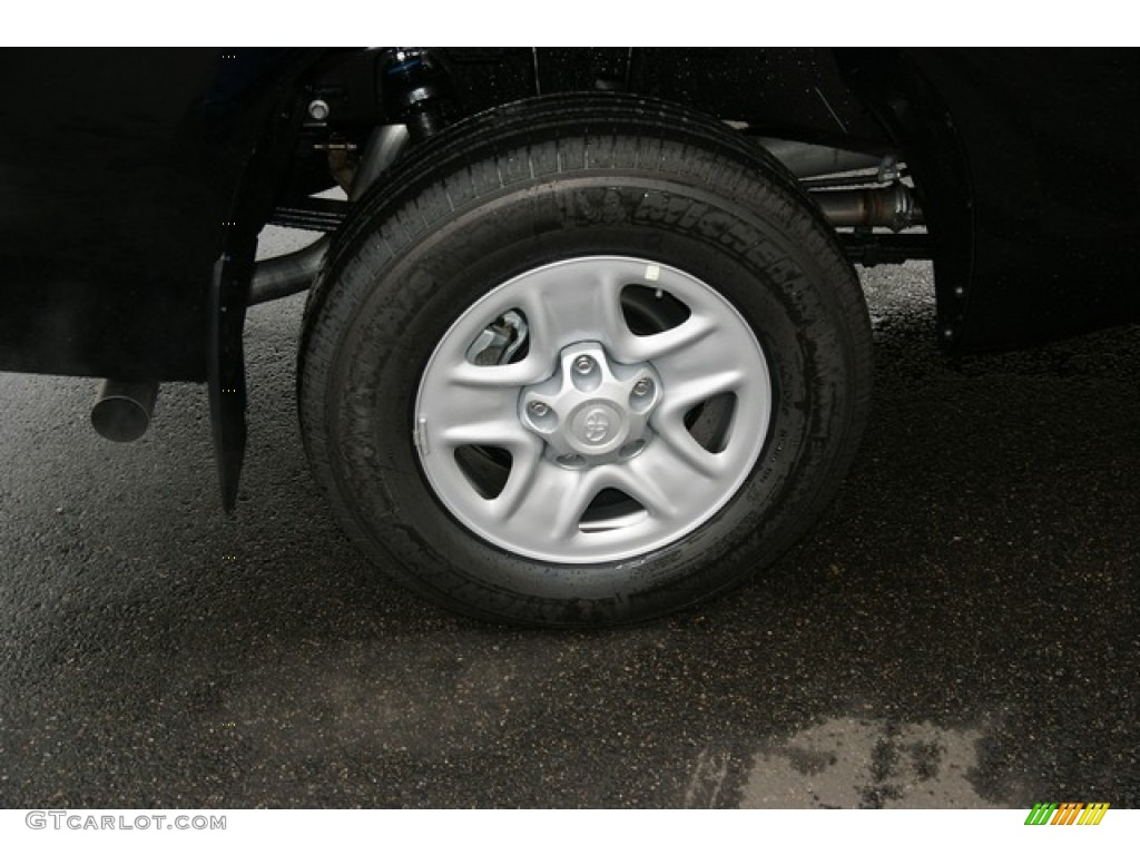 2013 Tundra Double Cab 4x4 - Black / Black photo #10