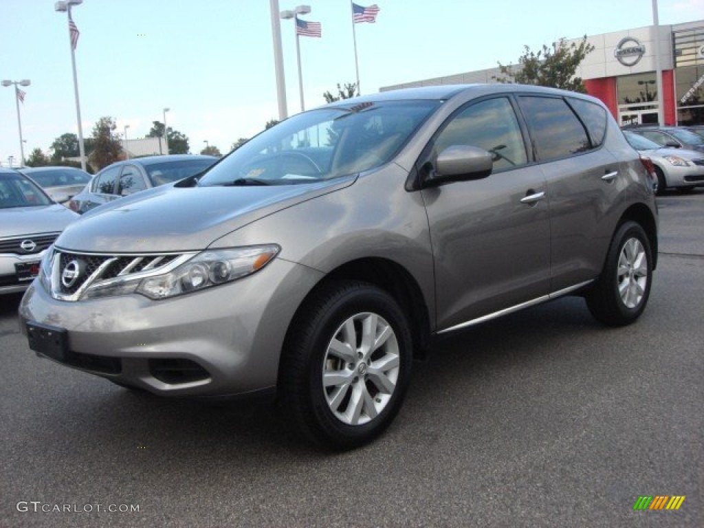 2012 Murano S AWD - Platinum Graphite / Black photo #7