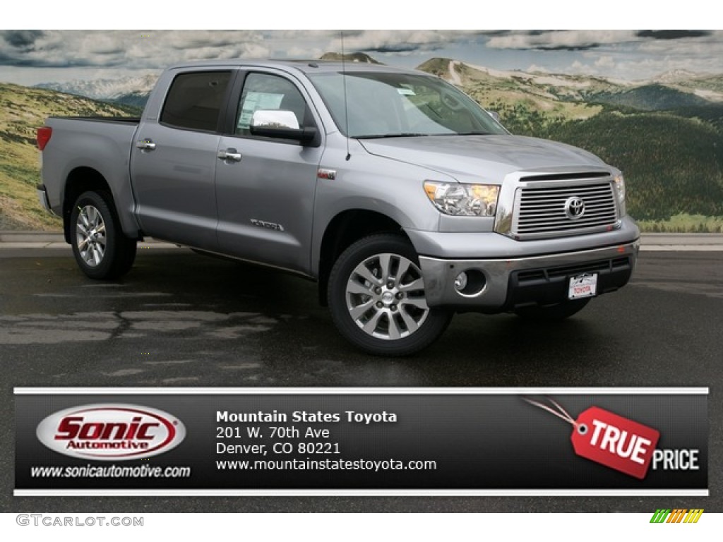 2013 Tundra Platinum CrewMax 4x4 - Silver Sky Metallic / Graphite photo #1