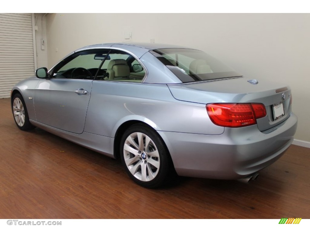 2011 3 Series 328i Convertible - Blue Water Metallic / Cream Beige photo #6