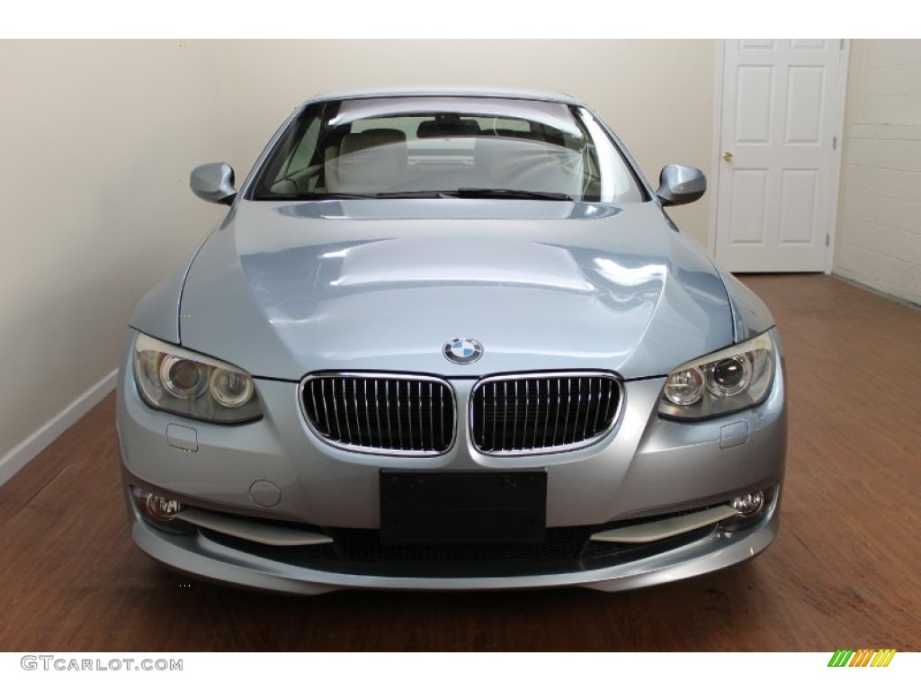 2011 3 Series 328i Convertible - Blue Water Metallic / Cream Beige photo #14