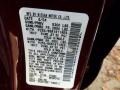 AX5: Merlot Red Pearl 2004 Nissan Pathfinder SE 4x4 Color Code